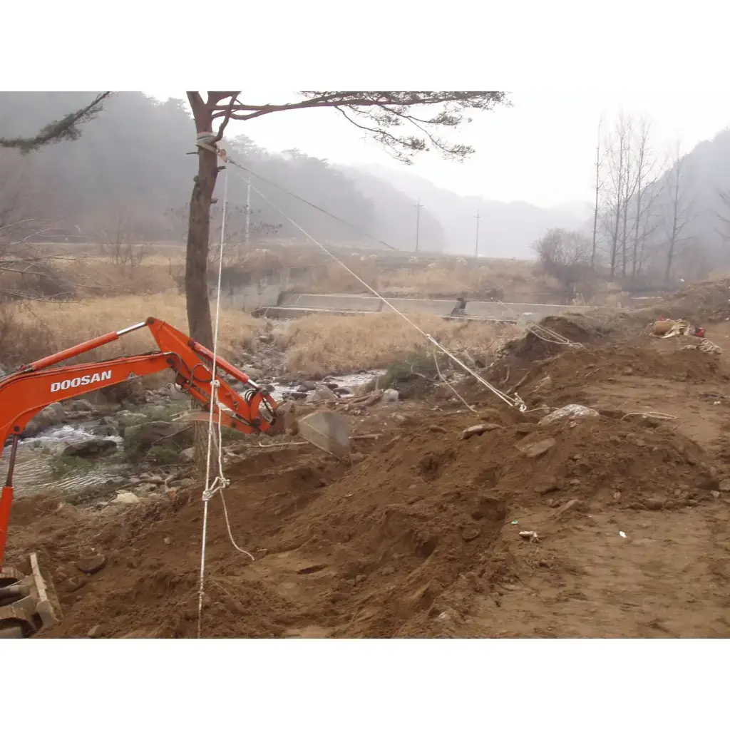 소나무 굴취 이식