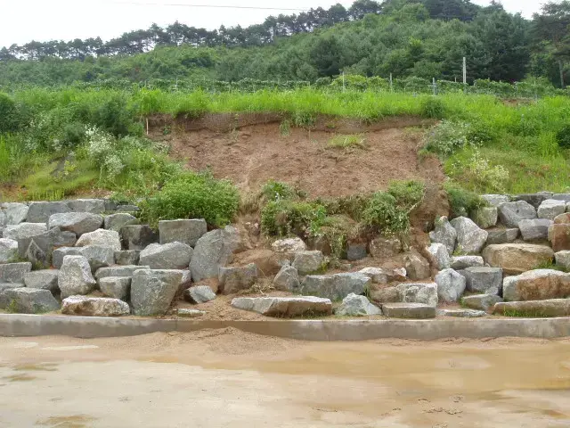 녹정원 주변 부대공사