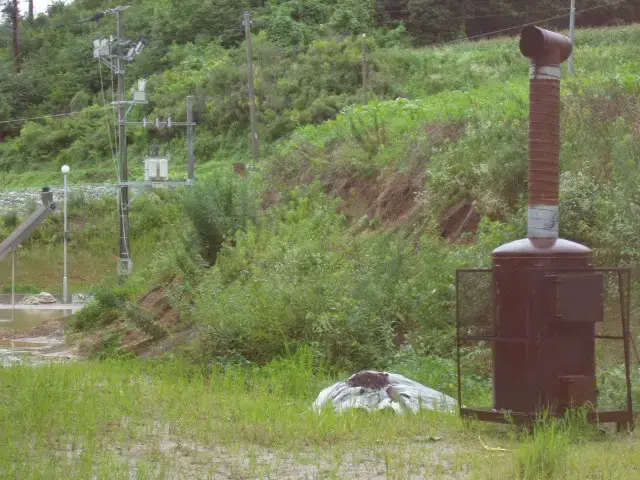 녹정원 주변 부대공사
