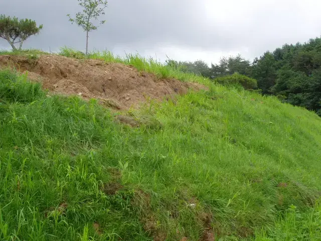 녹정원 주변 부대공사